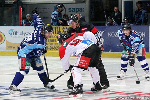 Alba Volán - HC Innsbruck 5-4 bünt. (Tóth Péter)