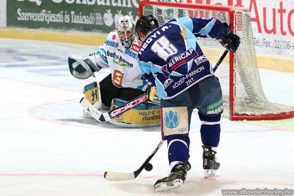 Alba Volán - EHC Linz 1-4 (Tóth Péter)